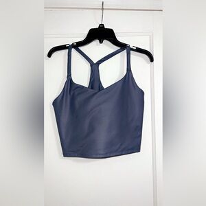 Abercrombie navy blue tank top